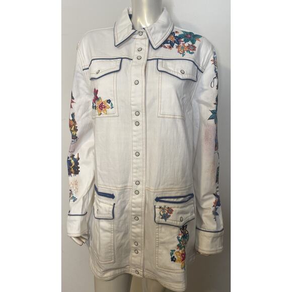 Double D Ranch Embroidered West of the Colorado Jacket 1X NWT Ranch Romance - Picture 1 of 16